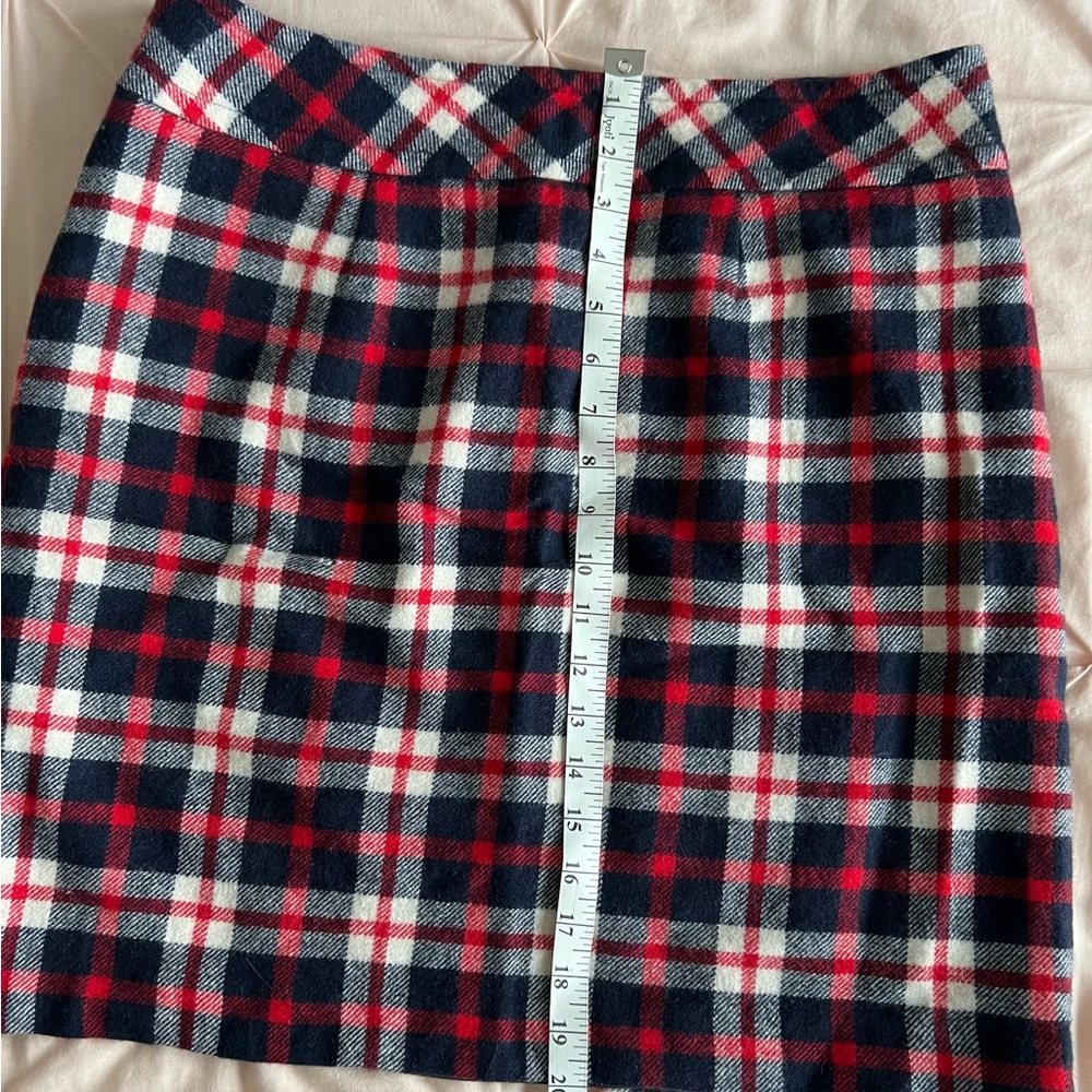 Black and Red Plaid Wool Blend Jacket